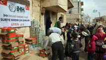 - İHH İnsani Yardım Vakfı Afrin’de- İHH Yardım Vakfı’ndan Afrin’deki 2 Bin Aileye Gıda Yardımı