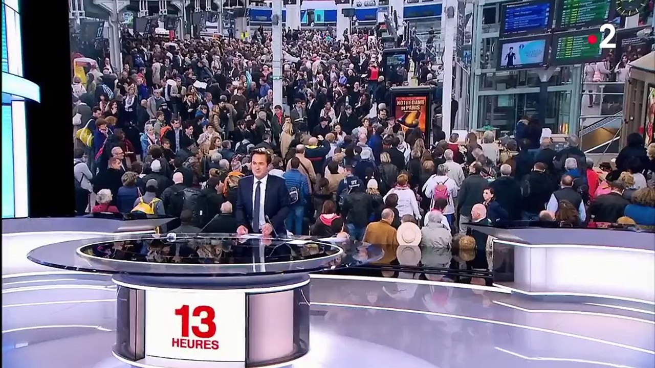 Le trafic SNCF fortement perturbé par la mobilisation des cheminots