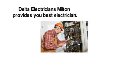 Delta Electricians Milton