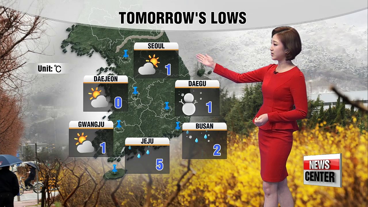 Tomorrow warmer than today, but colder than seasonal average _ 032118