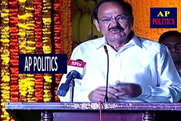 గవర్నర్ పై వెంకయ్య నాయుడు కామెడీ - Venkaiah Naidu at Ugadi 2018 Raj Bhavan -AP Politics