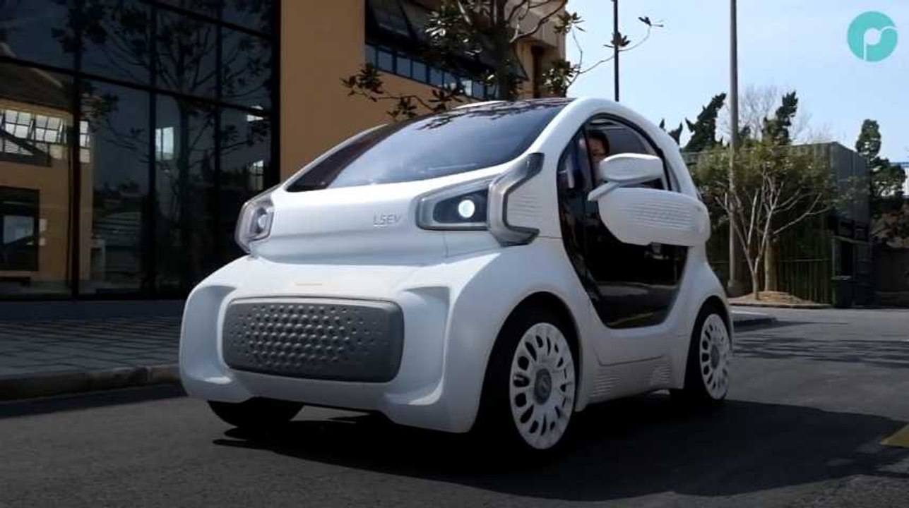 Cette voiture électrique imprimée en 3D pourra être produite en 3 jours