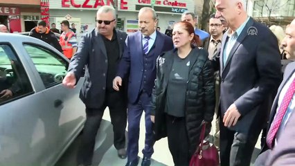 Ahmet Deniz Bölükbaşı'nın vefatı -  Bölükbaşı'nın eşi Sema Bölükbaşı hastaneden ayrıldı - ANKARA