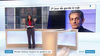 Toujours en garde à vue, Nicolas Sarkozy a passé la nuit à son domicile