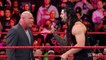 Roman Reigns is brutally ambushed by Brock Lesnar- Raw, March 19, 2018