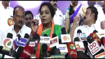 தமிழக மக்களுக்கு வளர்ச்சி திட்டங்கள்... சொல்கிறார் தமிழிசை....