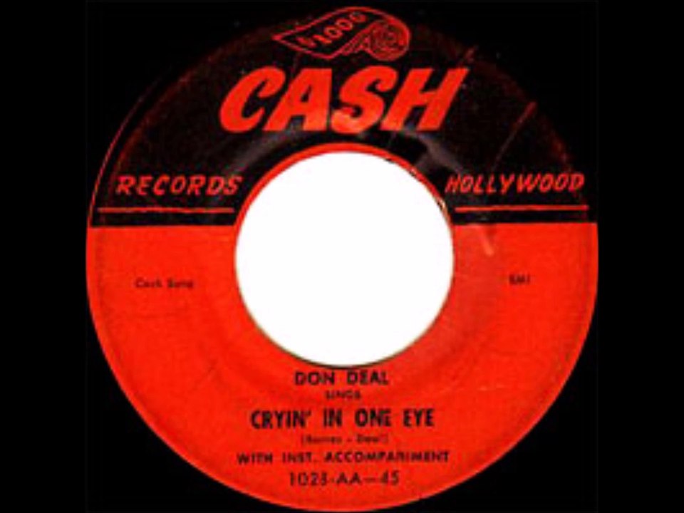 DON DEAL.... CASH 1956