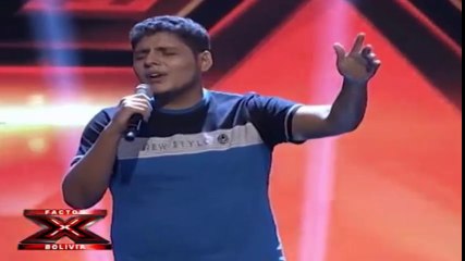 Bladimir Díaz  brilla con su impresionante canto - Factor X Bolivia 2018