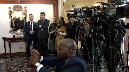 Lesotho Dışişleri ve Uluslararası İlişkiler Bakanı Makgothi - ANKARA