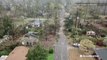 Drone footage shows tornado devastation across Jacksonville