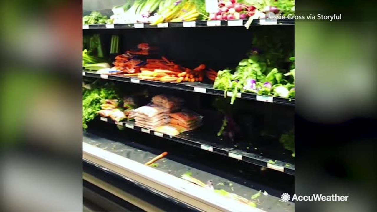 Shelves left bare as New Englanders hunker down during nor'easter