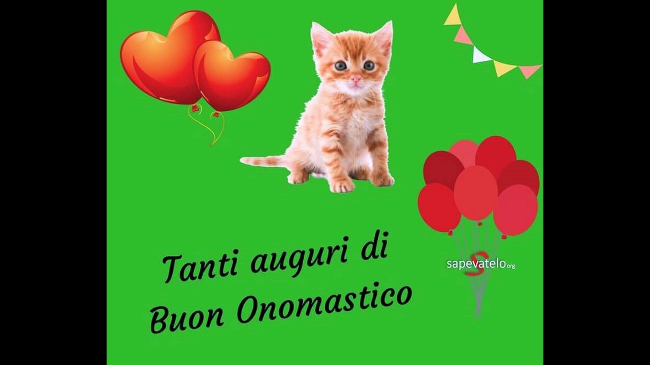 Buon onomastico