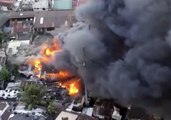 Fire Destroys Homes in Quezon City