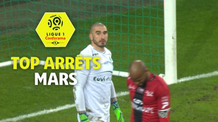 Top arrêts Ligue 1 Conforama - Mars (saison 2017/2018)