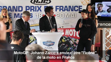 MotoGP: Zarco a envie d'être "l'icône" de la moto en France