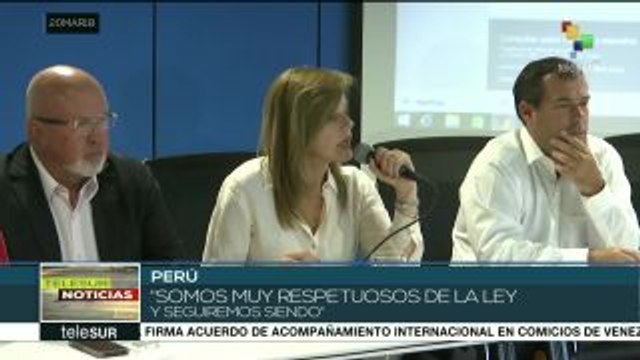 Ministros peruanos rechazan compra de votos a congresistas