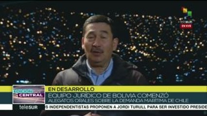 Bolivia: oposición asegura que argumentos en La Haya son muy sólidos