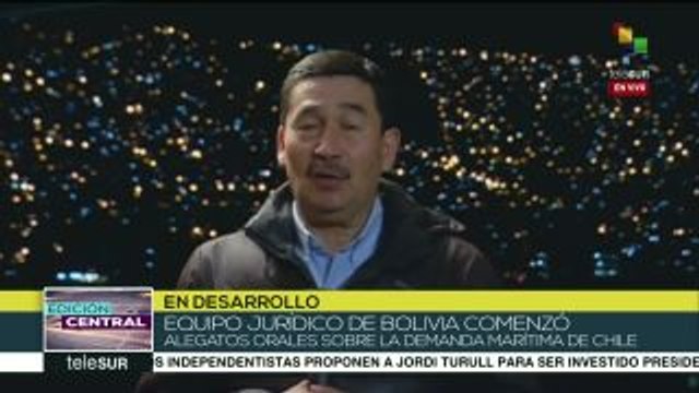 Bolivia: oposición asegura que argumentos en La Haya son muy sólidos
