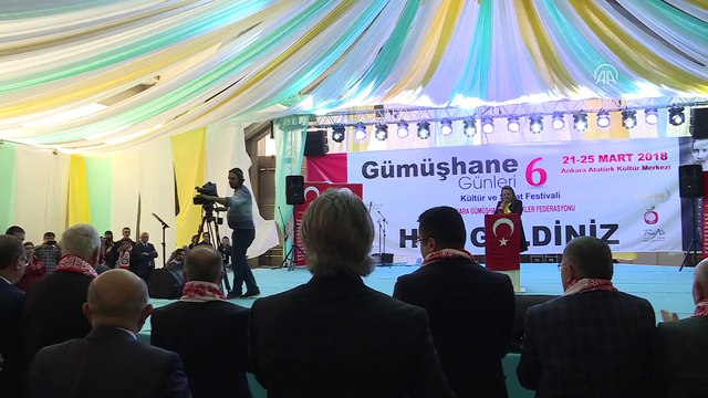 Davutoğlu, Gümüşhane Günleri Kültür ve Sanat Etkinlikleri açılış törenine katıldı - ANKARA