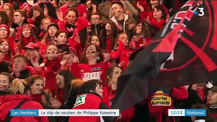 Les Herbiers : Philippe Katerine tourne un clip pour soutenir l'équipe de football