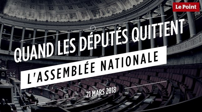 Quand l'opposition quitte l'Assemblée nationale pour protester