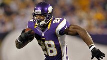 'Sound FX': Peterson tries to break Dickerson's single-season rushing record vs. Packers