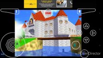 Mario 64 for the mobile Nintendo 64 emulator