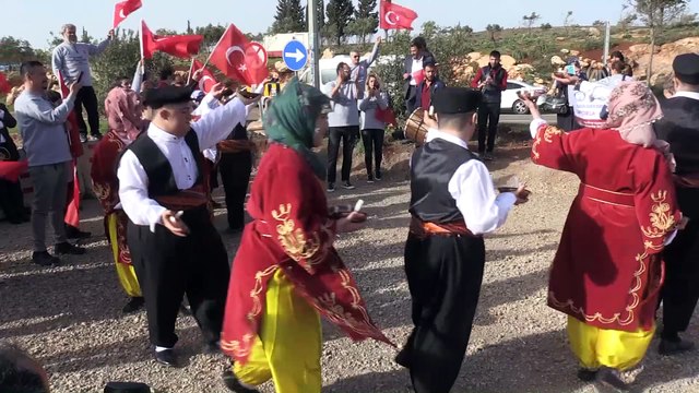 Down sendromlu çocuklardan Mehmetçik'e destek - HATAY