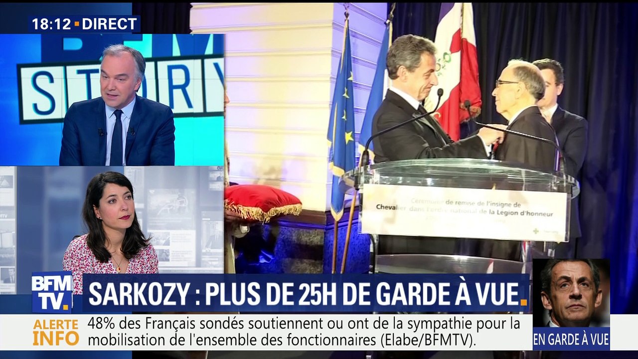 Soupçons de financement libyen: deuxième jour de garde à vue pour Nicolas Sarkozy