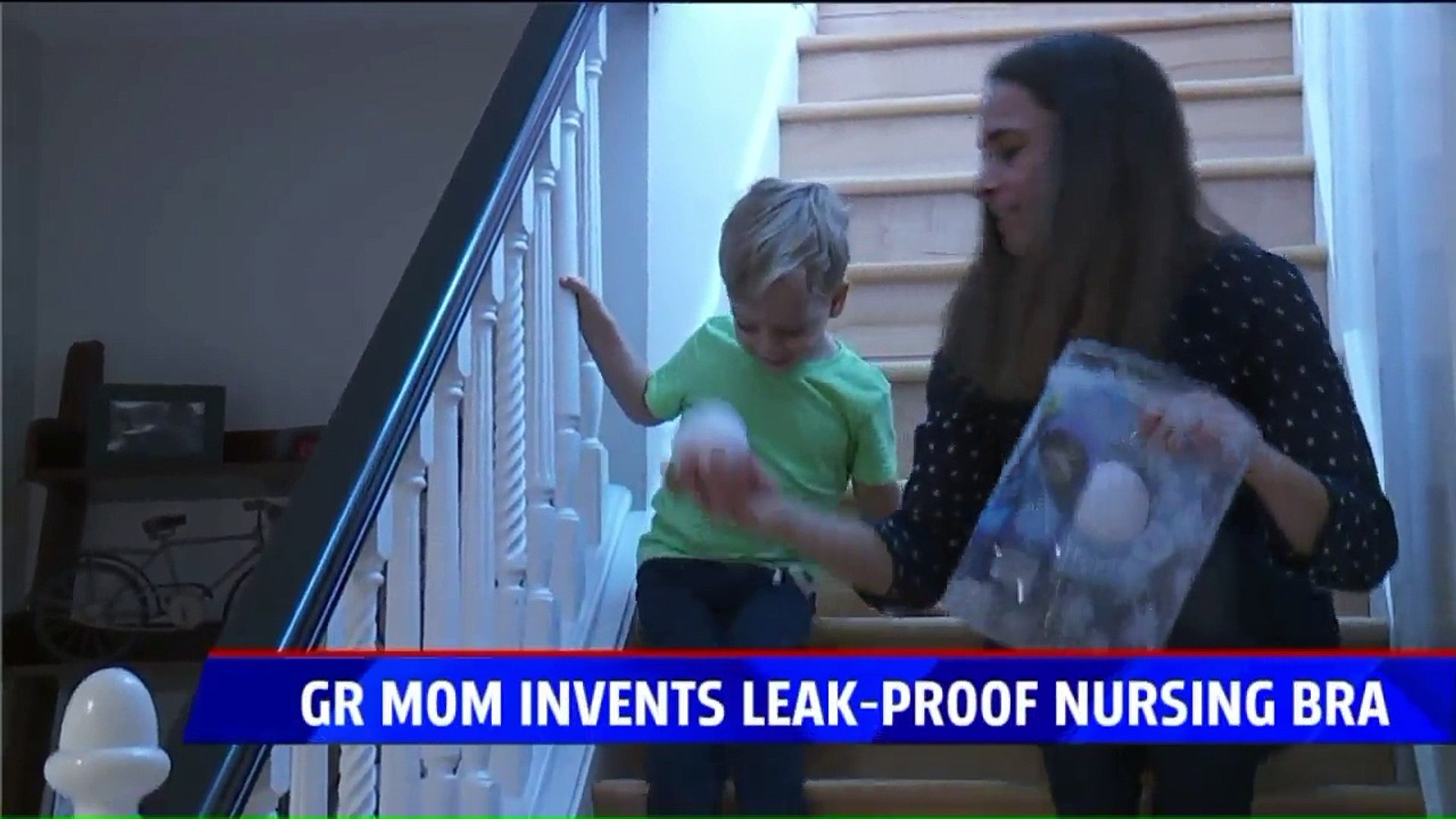 Mom Invents Leak-Resistant Nursing Bra - video Dailymotion