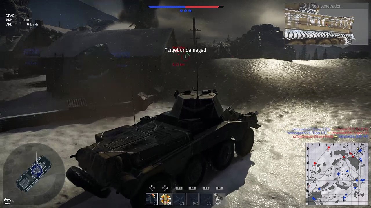 War Thunder 5cm Armored car Vs Tigar H1. Lolzzzz