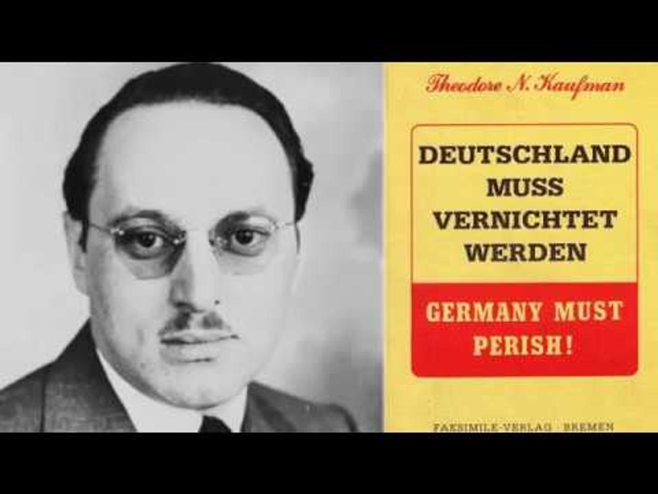 Deutschlands Vernichtung läuft - Der Hooton Plan