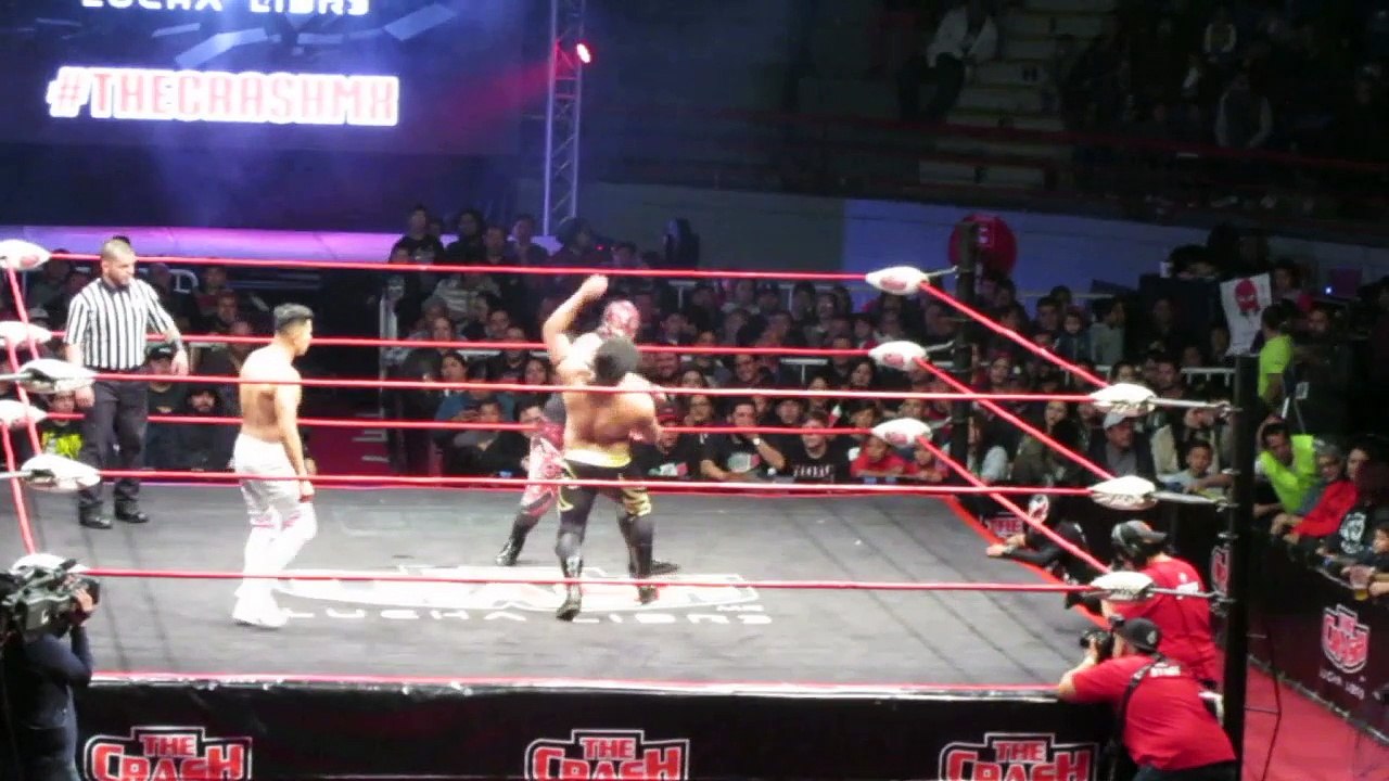 The Crash - Campeonato Jr. The Crash - Astrolux Vs Tiago Vs Torito Negro Vs Latigo Vs Rayo Star
