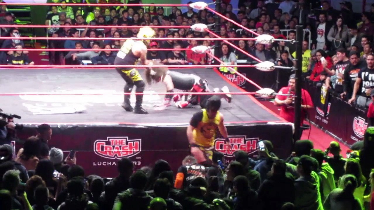 The Crash - Nicho el Millonario, Damian 666 & Ultimo Gladiador Vs Balck Taurus, Black Danger & Garza Jr.