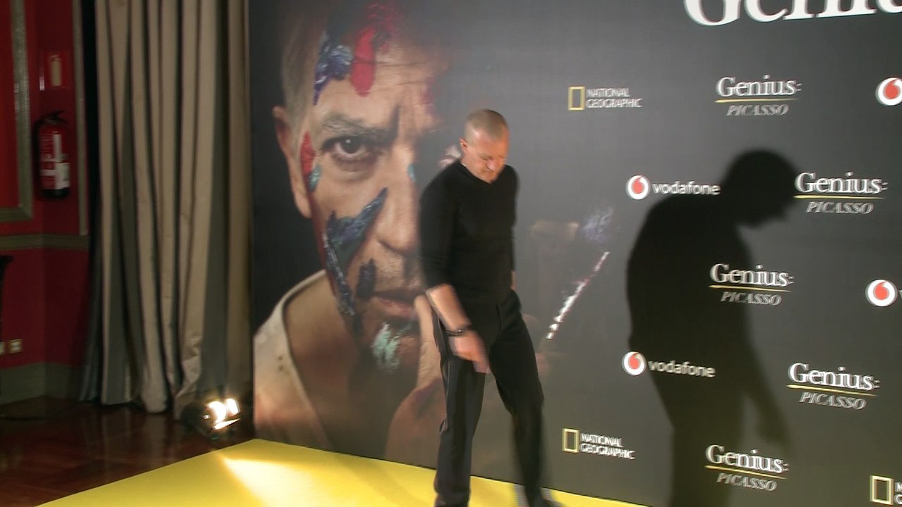 Antonio Banderas presenta la serie 'Genius'