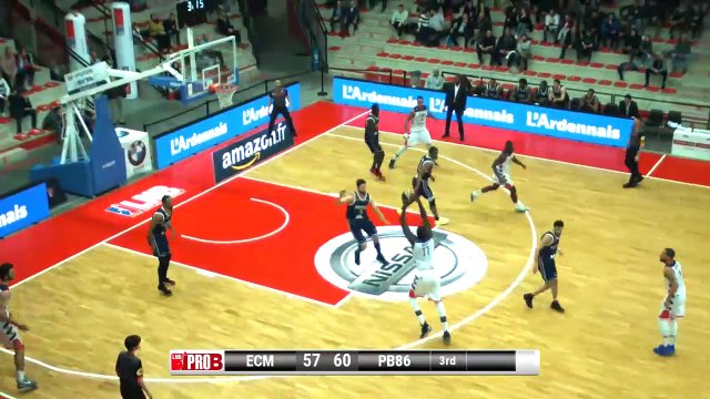 Pro B - J24 : Charleville-Mézières vs Poitiers