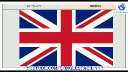 ✅ Nacionalidades em inglês e espanhol ➤Nationalities in English and Spanish