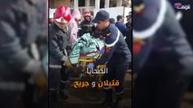 فيديو سقوط رافعة على عمال بناء بالدارالبيضاء