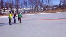 Rescuing a Moose on Ice