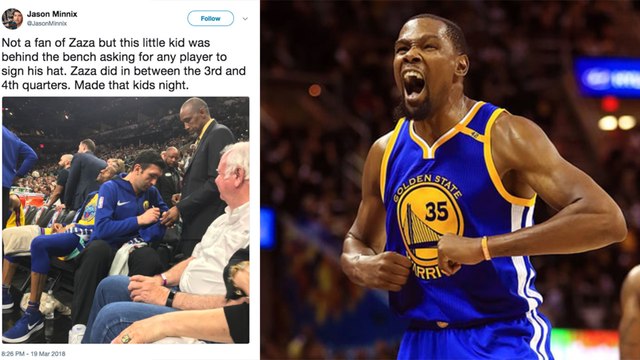 Kevin Durant DESTROYS ESPN In Defense Of Zaza Pachulia