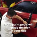 Une peinture de voiture qui se décolle pour en changer quand vous voulez
