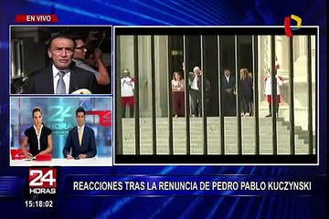 Héctor Becerril: “Creo que no debería aceptársele la renuncia a PPK”