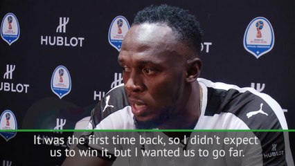 Usain Bolt laments Man United's Champions League exit