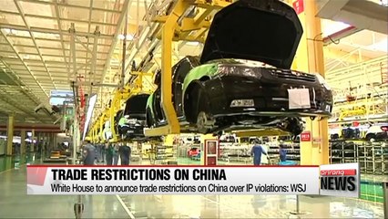 White House to announce trade restrictions on China over IP violations