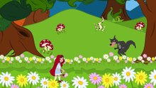 قصة ليلى والذئب  قصص اطفالThe story of Leila and the Wolf