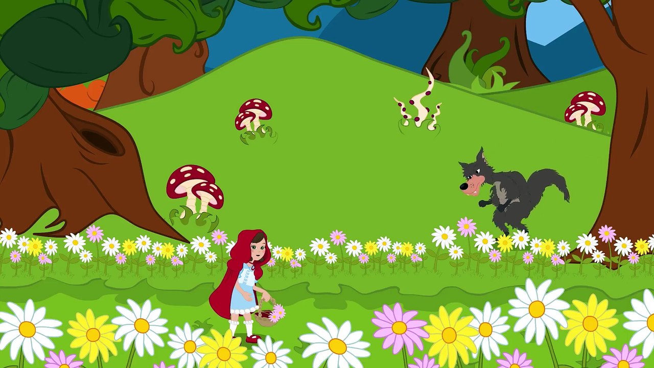 قصة ليلى والذئب  قصص اطفالThe story of Leila and the Wolf