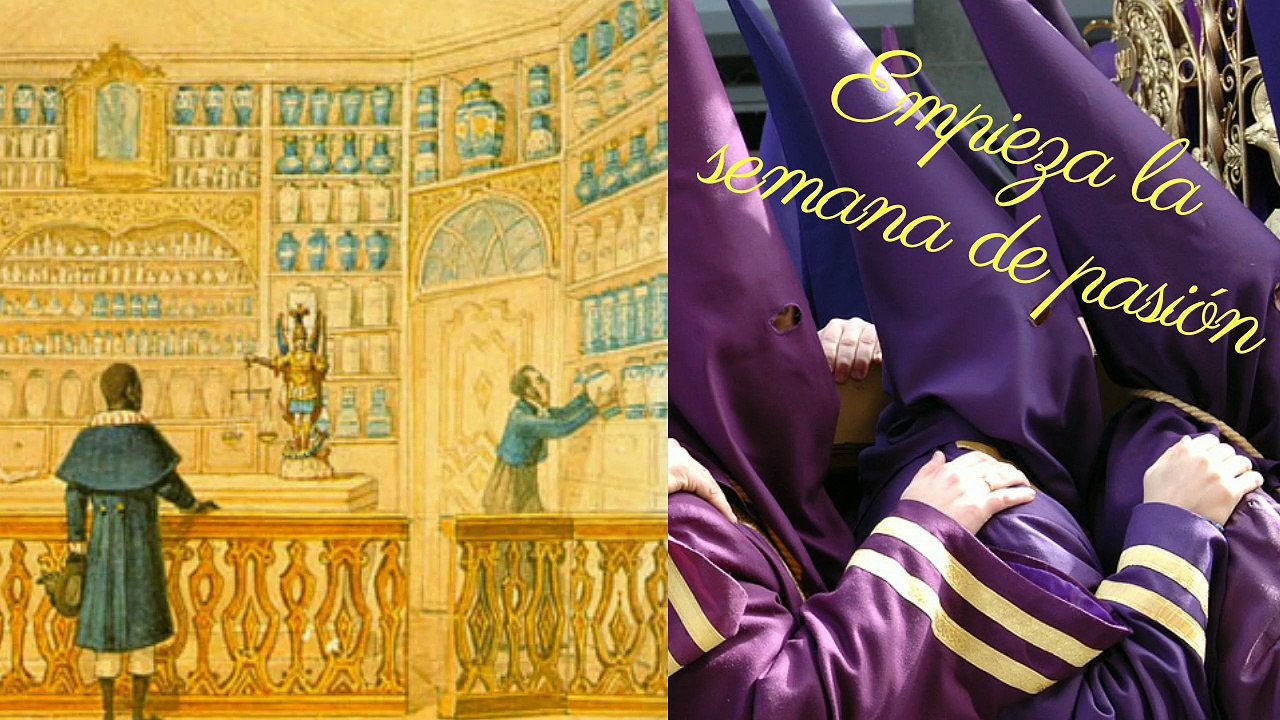 Empieza la semana santa en la rebotica