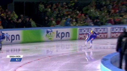 WK ALLROUND AMSTERDAM 2018 | 5000M MEN | VAN DER POEL - BOKKO