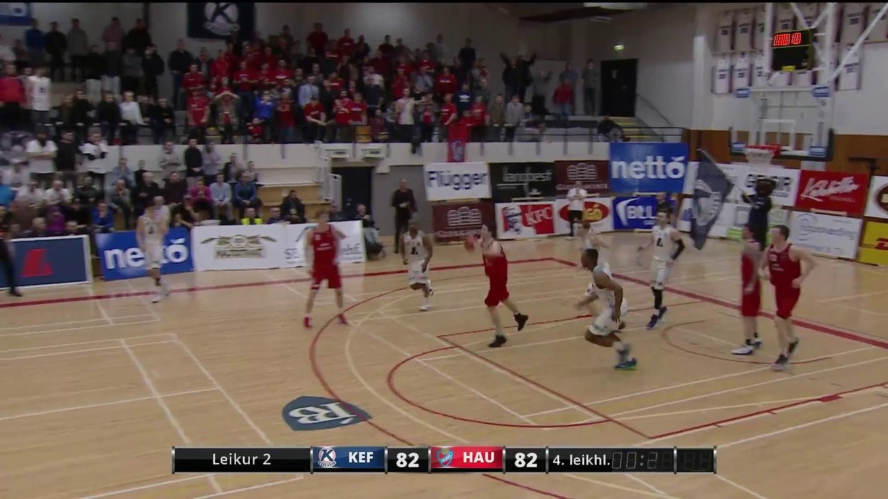 Buzzer beater de la dernière chance en Islande