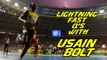 Lightning fast questions with Usain Bolt